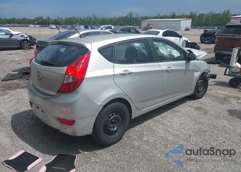 2015 Hyundai Accent Gs from USA, damaged, VIN KMHCT5AE2FU219227